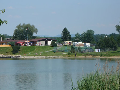 Cyklokemp u Hrubého rybníku v Kroměříži